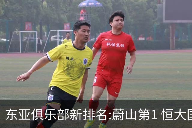 东亚俱乐部新排名:蔚山第1 恒大国安上港居3-5位
